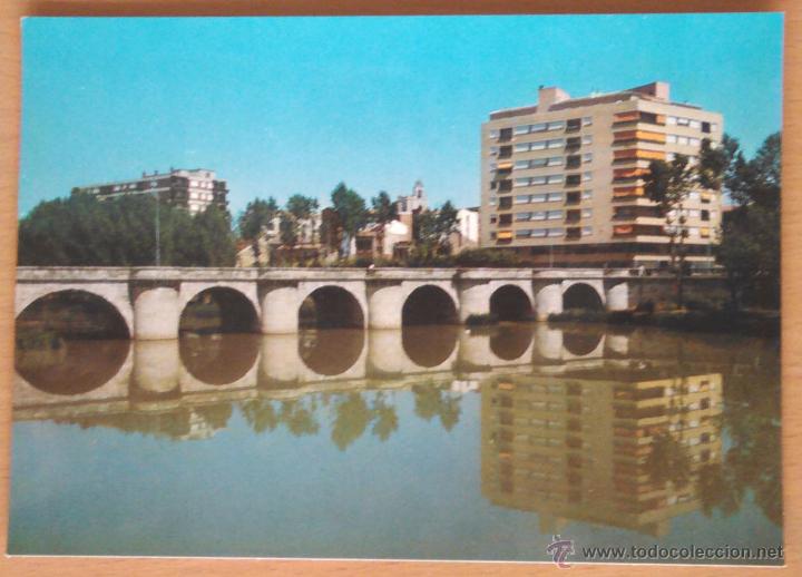 Postales: PALENCIA - PUENTE MAYOR - Foto 1
