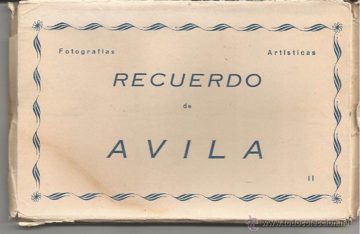 Postales: &Aacute;VILA - LIBRITO DE 10 POSTALES - ED. ARRIBAS - Foto 1
