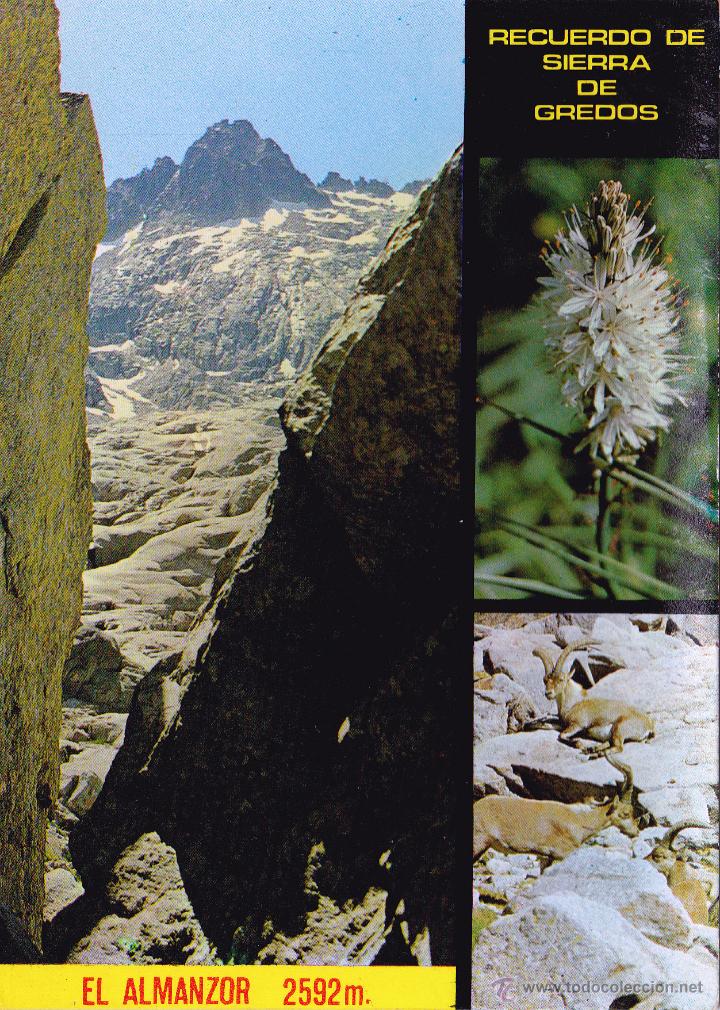 Postales: SIERRA DE GREDOS -RECUERDO DE SIERRA DE GREDOS - EL ALMANZOR 2592 M. - FITER - 1974 -REF. 2189