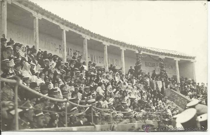 Postales: Fotograf&iacute;a antigua Plaza de Toros de provincia de Valladolid?,original,tama&ntilde;o postal