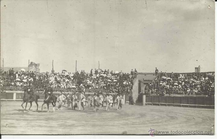 Postales: Fotograf&iacute;a antigua Plaza de Toros de provincia de Valladolid?,original,tama&ntilde;o postal