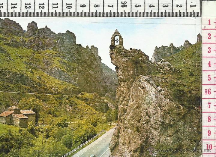 Postales: 10.138 TARJETA POSTAL PANCORBO DESFILADERO EN LA CARRETERA N1 ERMITA CAMPANARIO BURGOS
