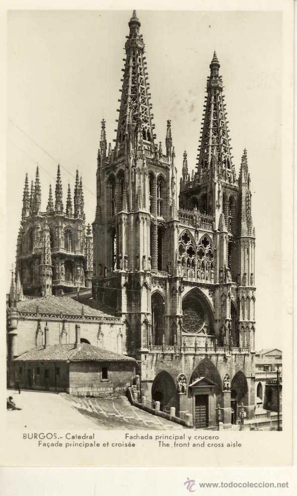 Postales: MAGNIFICA POSTAL CATEDRAL DE BURGOS