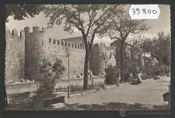 Postales: AVILA - 32 - JARDINES DEL PASEO DEL RASTRO - ED&middot; GARCIA GARRABELLA - (39800)