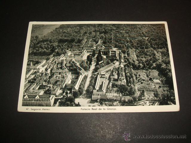 Postales: SEGOVIA AEREA PALACIO REAL DE LA GRANJA - Foto 1