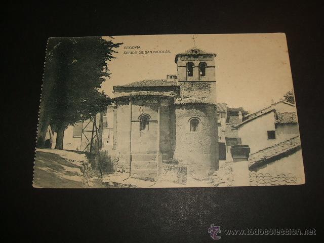 Postales: SEGOVIA ABSIDE DE SAN NICOLAS - Foto 1