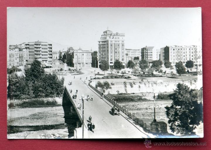 Postales: POSTAL DE LE&Oacute;N: PUENTE DE LA ESTACI&Oacute;N - Foto 1