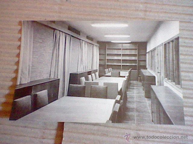 Postales: ESCUELA CAPATACES FORESTALES MINISTERIO AGRICULTURA CASTILLO COCA biblioteca  FOURNIER N&ordm; 34 S/C