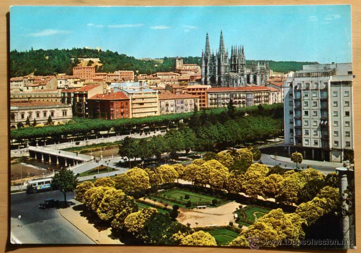 Postales: BURGOS - JARDINES DEL INSTITUTO - Foto 1