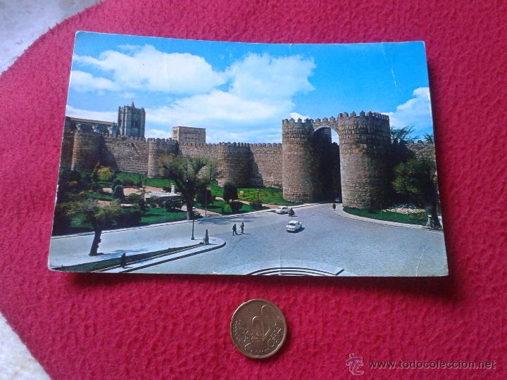 Postales: TARJETA POSTAL POST CARD AVILA N&ordm; 4759 PUERTA DE SAN VICENTE ED. BEASCOA VER FOTO/S Y DESCRIPCION