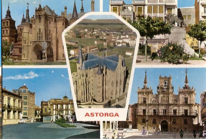 Postales: POSTAL, LEON, ASTORGA, CIRCULADA - Foto 1