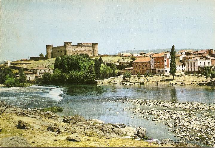 Postales: POSTAL, BARCO DE AVILA, R&Iacute;O TORMES Y VISTA PARCIAL, CIRCULADA