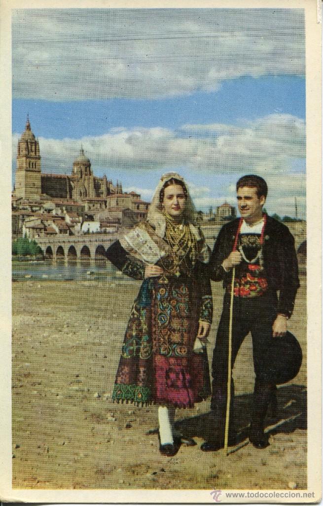 Postales: SALAMANCA-PAREJA DE CHARROS-
