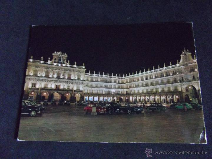 Postales: SALAMANCA-V5-ESCRITA-N&ordm;4204-PLAZA MAYOR-ED.GERMAN ESPERON-MADRID