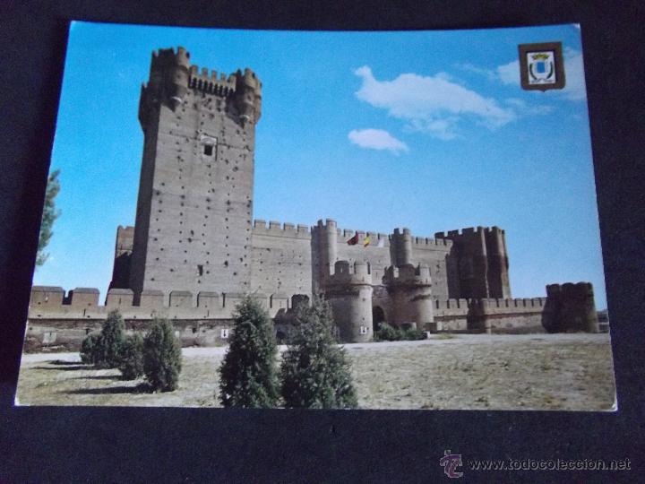 Postales: VALLADOLID-V5-ESCRITA-N&ordm;5-MEDINA DEL CAMPO-CASTILLO DE LA MOTA-ENTRADA-ESCUDO DE ORO-SUBIRATS-FISA