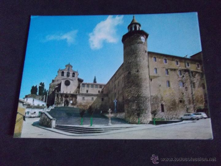 Postales: BURGOS-V5-NO ESCRITA-O&Ntilde;A-ESCALINATA DE LA IGLESIA Y TORRE DEL RELOJ-ED.SICILIA