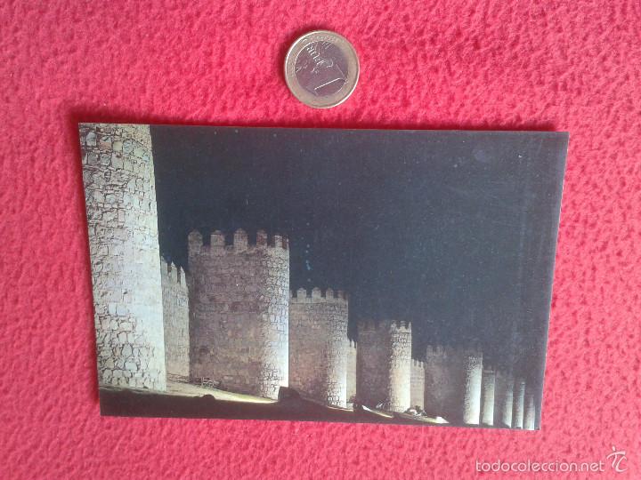 Postales: POSTAL POSTCARD AVILA VER FOTO/S ASPECTO NOCTURNO DE LAS MURALLAS IDEAL COLECCION