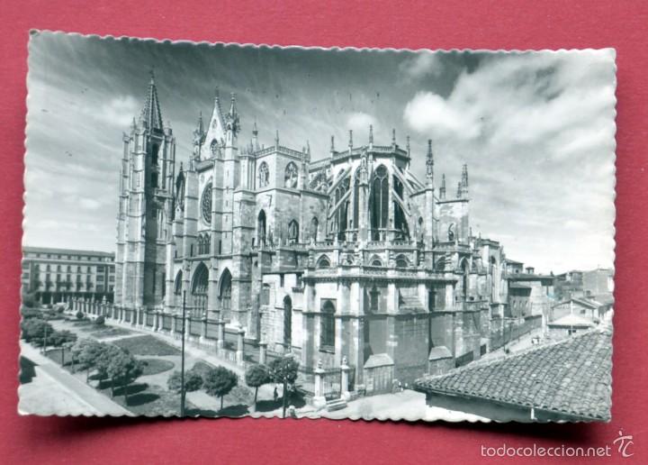 Postales: POSTAL DE LE&Oacute;N: CATEDRAL - Foto 1