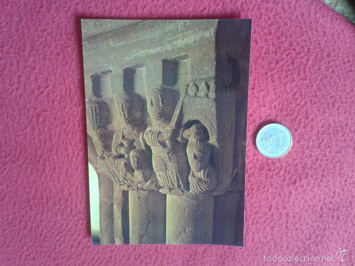 Postales: POSTAL POSTCARD VER FOTO SORIA SAN JUAN DE DUERO CAPITEL ROMANICO SIGLO XII DETALLE ED. SICILIA