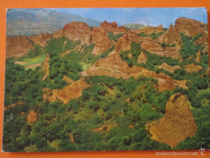 Postales: POSTAL - LEON - EL BIERZO VISTA AEREA LAS MEDULAS - FOTO AMALIO - NO CIRCULADA