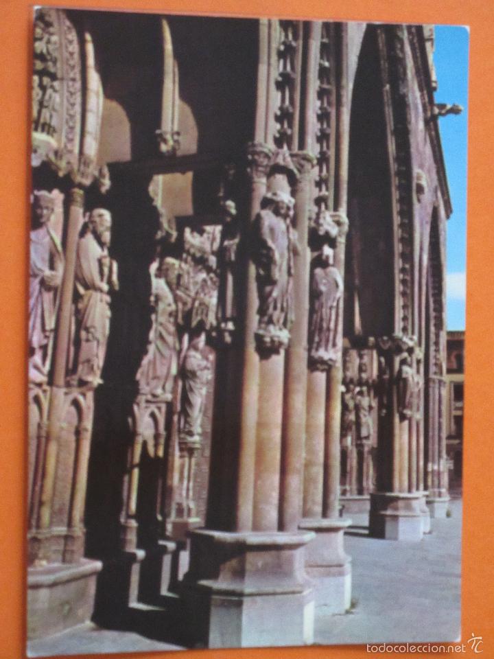 Postales: POSTAL - LEON - CATEDRAL - DIST. MAPA - NO CIRCULADA