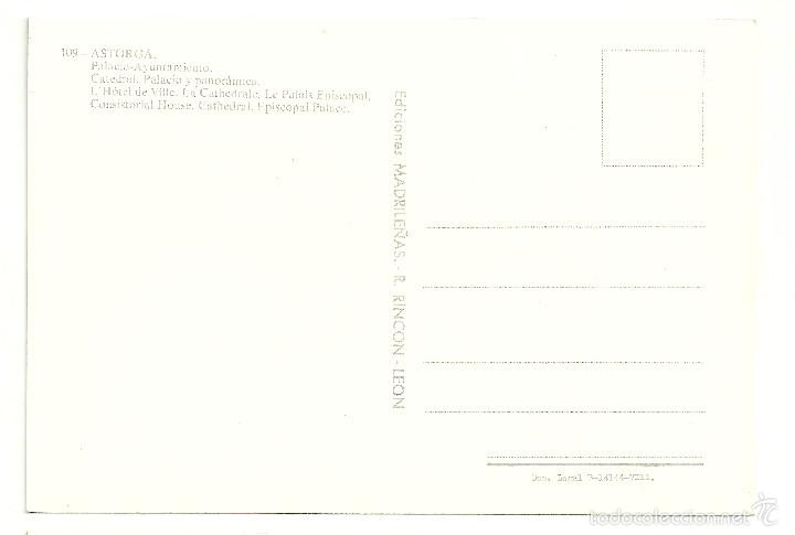 Postales: POSTAL DE ASTORGA - Foto 2
