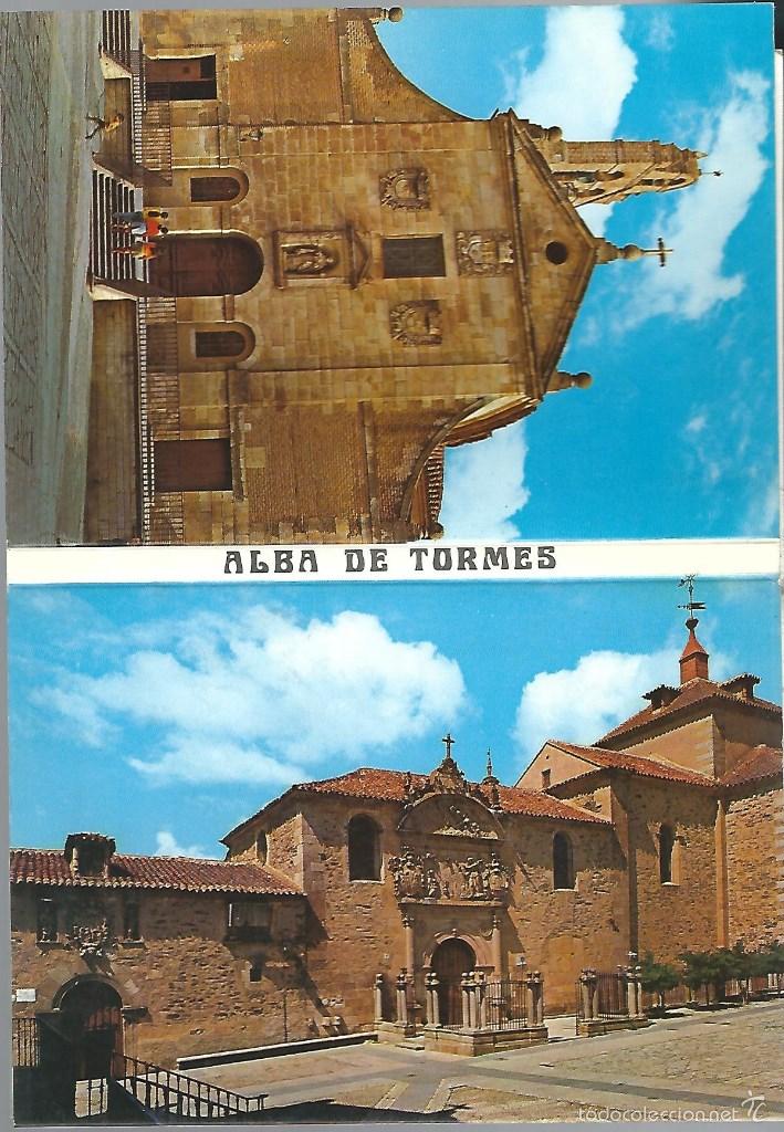 Postales: BLOC 10 POSTALES ANTIGUAS DE - ALBA DE TORMES