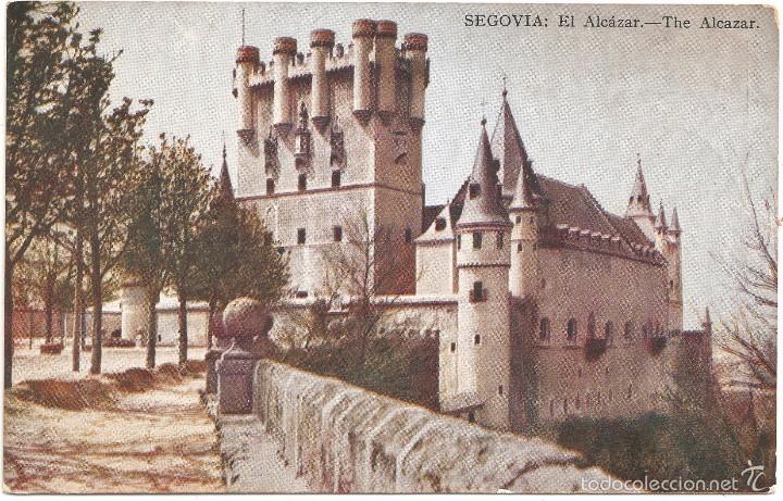 Postales: SEGOVIA EL ALCAZAR