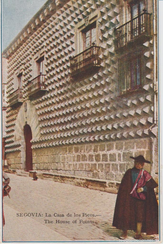 Postales: SEGOVIA. LA CASA DE LOS PICOS + 2 SCAN - Foto 1