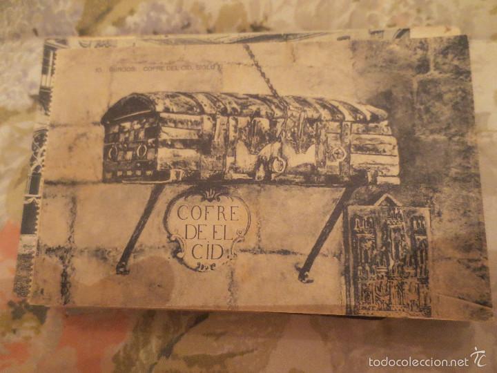 Postales: burgos cofre  del cid - Foto 1