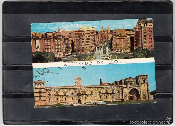 Postales: RECUERDO DE LEON. - Foto 1