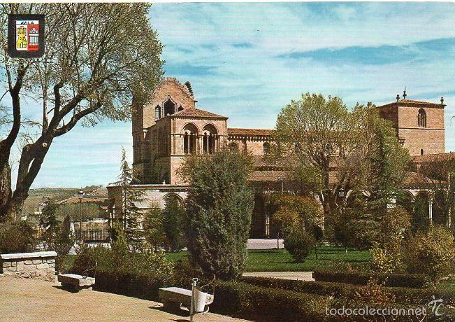 Postales: Avila - 51    Jard&iacute;n y Bas&iacute;lica de San Vicente