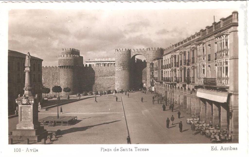 Postales: AVILA PLAZA DE SANTA TERESA