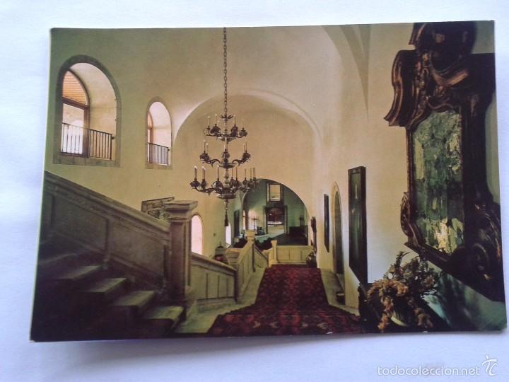 Postales: POSTAL -- LEON - HOSTAL DE SAN MARCOS. INTERIOR -- USADA --