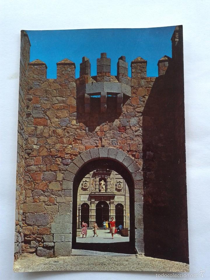 Postales: POATAL -- AVILA - PARTE POSTERIOR PUBLICIDAD DE CONFETRIA ISELMA --