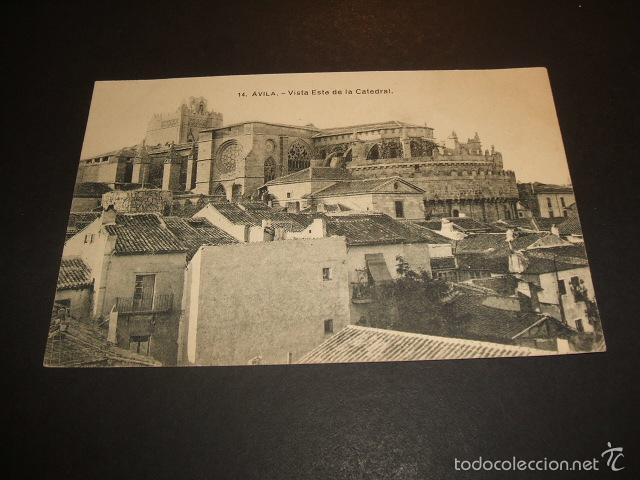 Postales: AVILA VISTA ESTE DE LA CATEDRAL - Foto 1