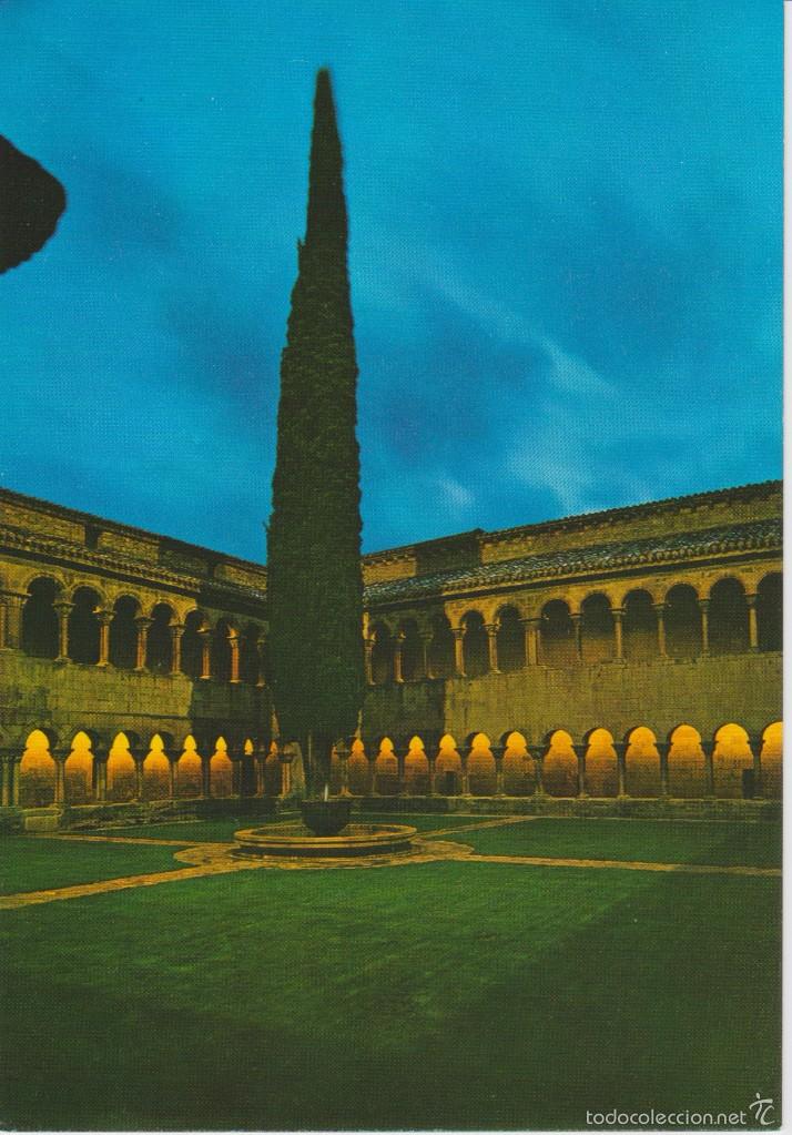 Postales: (24891) ABADIA DE SANTO DOMINGO DE SILOS. CLAUSTRO ROMANICO .. NO CIRCULADA