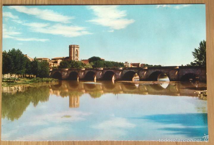 Postales: PALENCIA - PUENTE MAYOR - Foto 1