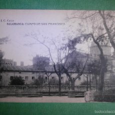Postales: POSTAL - ESPAÑA - SALAMANCA - CAMPO DE SAN FRANCISCO - J. C. CALÓN - HAUSER Y MENET - SIN CIRCULAR 