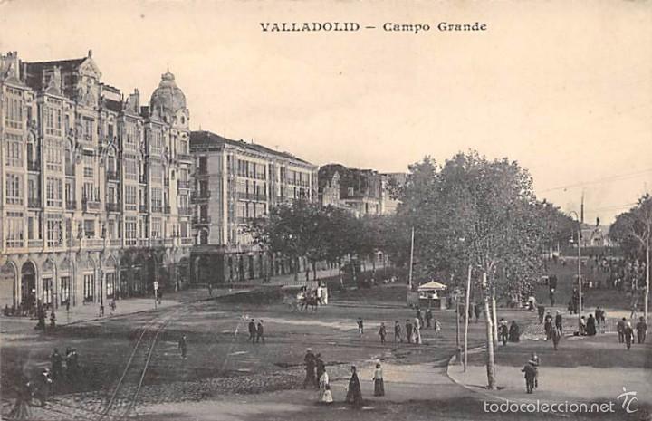 Postales: VALLADOLID.- CAMPO GRANDE
