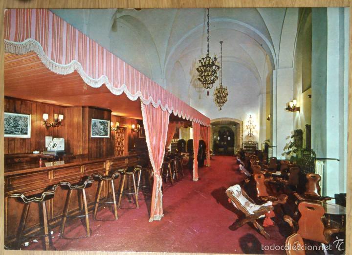 Postales: LEON - HOSTAL DE SAN MARCOS - BAR AMERICANO