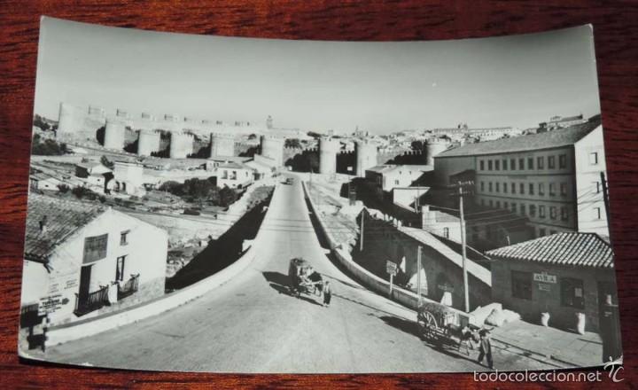 Postales: FOTO POSTAL DE AVILA, PUENTE ADAJA, N. 12, FOTO MADRID, NO CIRCULADA.