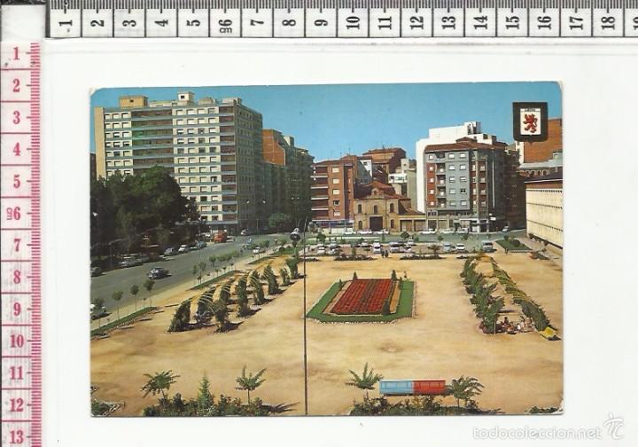 Postales: 14.484 TARJETA POSTAL, JARDINES DE SAN FRANCISCO, LEON