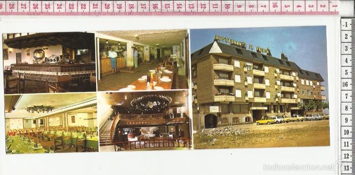Postales: 14.493 TARJETA POSTAL, RESTAURANTE EL PATRON, MENU DE BODA, LEON