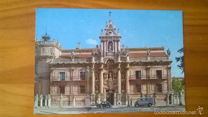 Postales: POSTAL DE LA FACHADA DE LA UNIVERSIDAD DE VALLADOLID - SIN USAR