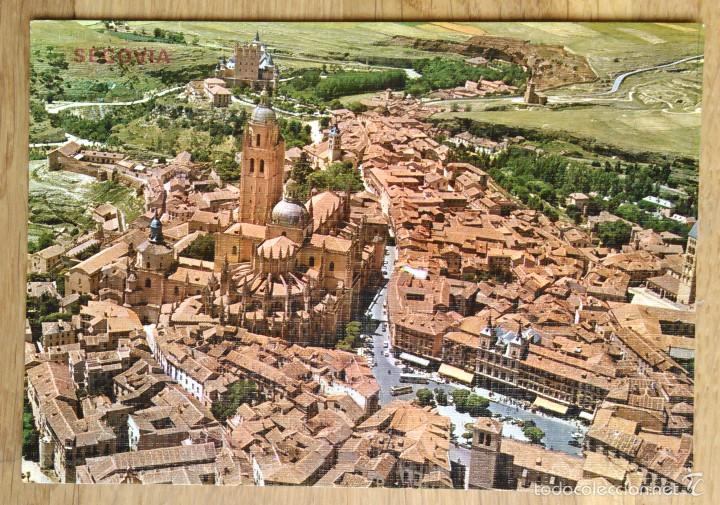 Postales: SEGOVIA - VISTA A&Eacute;REA - Foto 1