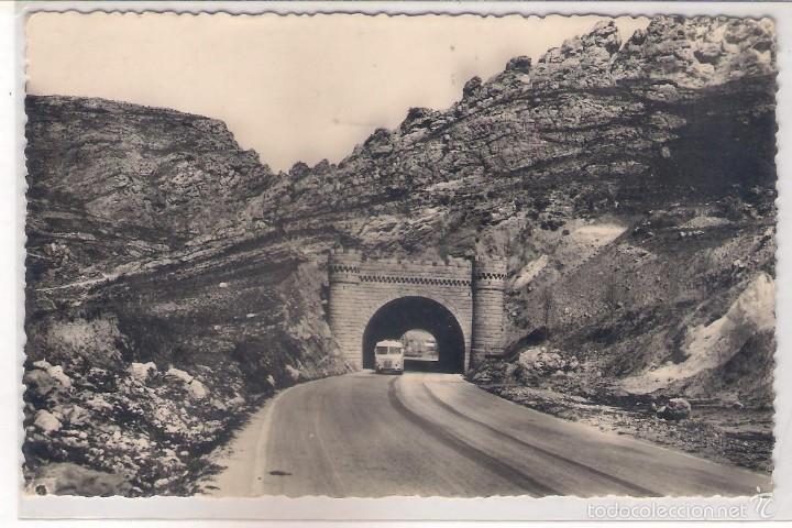 Postales: POSTAL DE PANCORVO - ENTRADA AL T&Uacute;NEL - - Foto 1