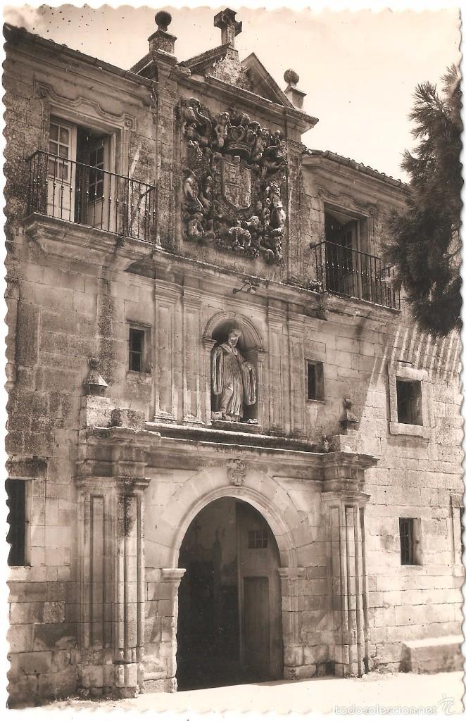 Postales: SANTO DOMINGO DE SILOS BURGOS FACHADA DEL MONASTERIO