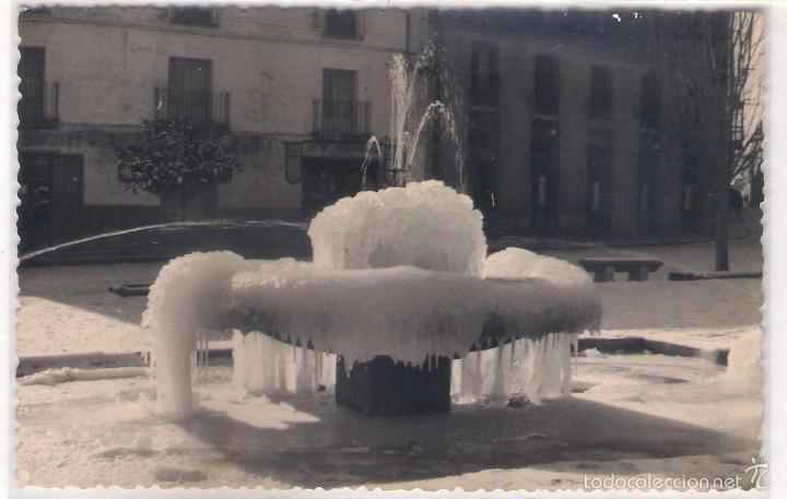 Postales: POSTAL DE ALMAZAN ,LA FUENTE HELADA .