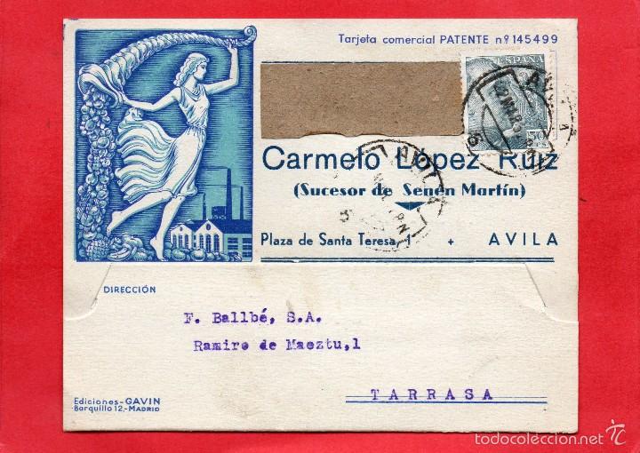 Postales: avila. carmelo lopez ruiz